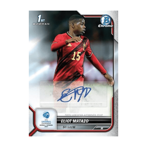 Break:001 - 2022/23 Bowman Topps Chrome Road to UEFA U21 Hobby Boks - Random Team [Live Only] - Nordic Card Vault