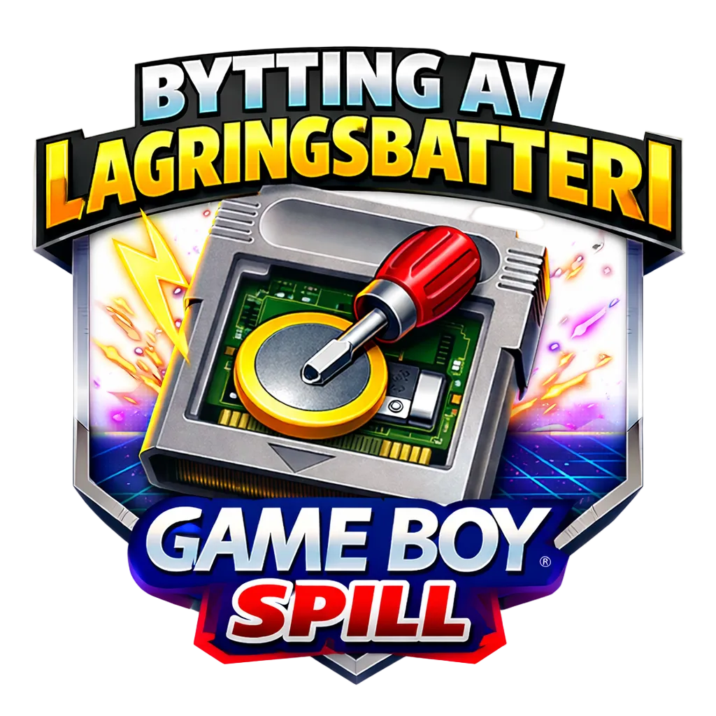 Bytting av Lagringsbatteri - Game Boy Spill - Nordic Card Vault