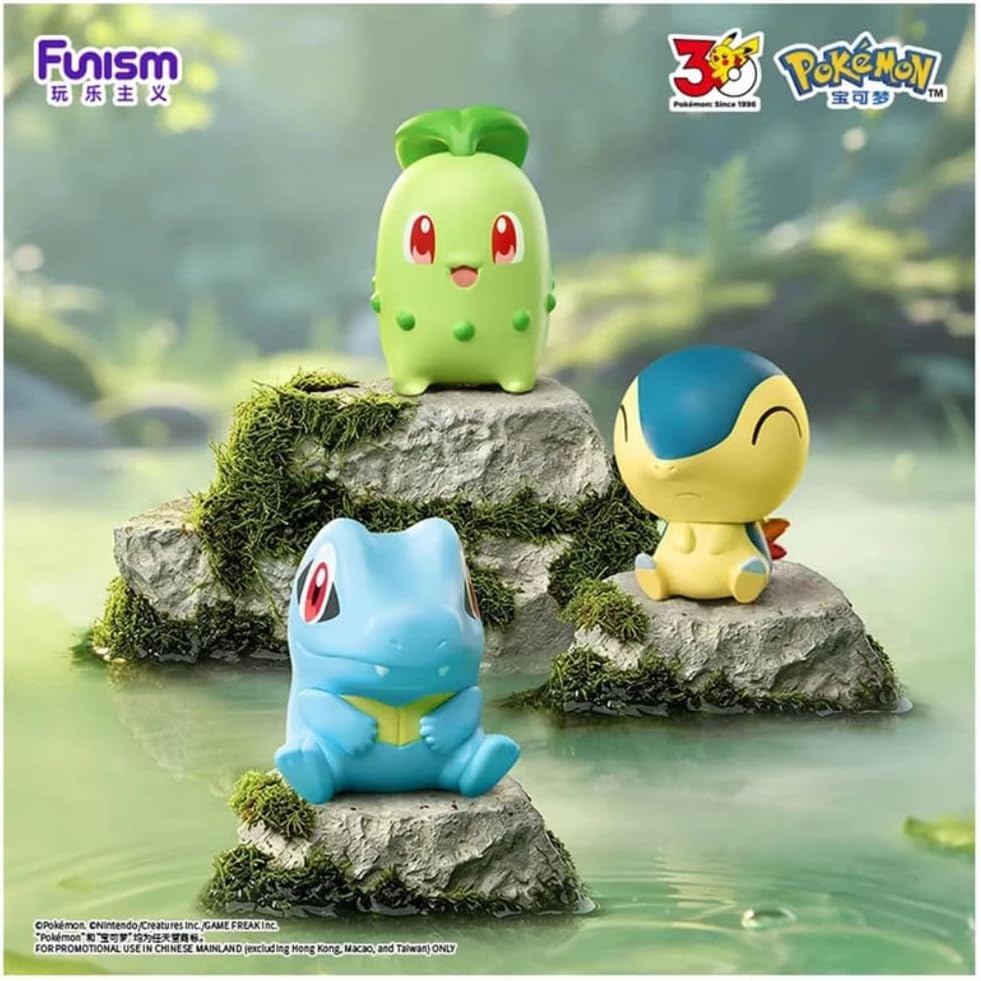 Funism - Pokémon: 30th Anniversary First Partners Series Figure Blind Box (Forhåndsbestilling) - Nordic Card Vault