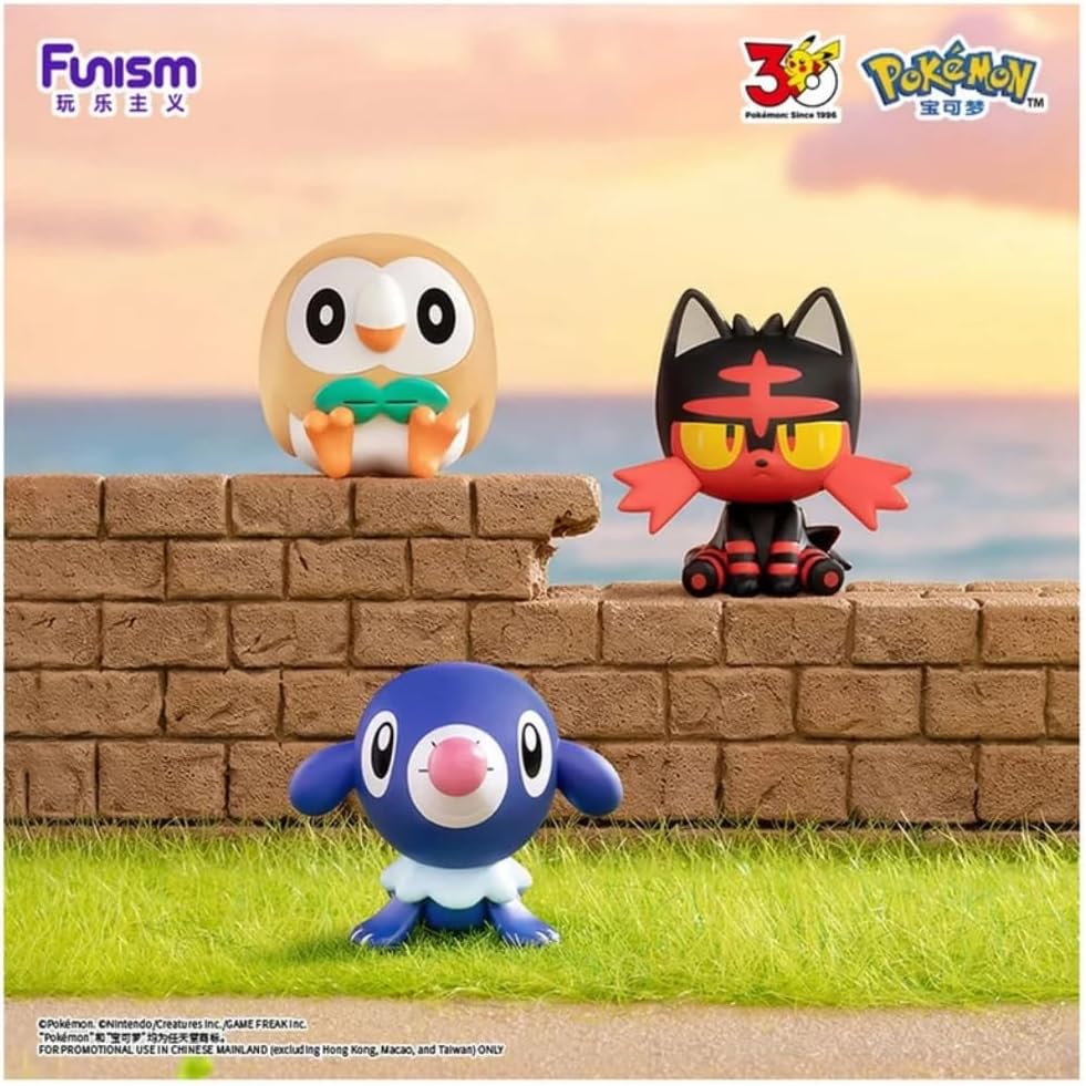 Funism - Pokémon: 30th Anniversary First Partners Series Figure Blind Box (Forhåndsbestilling) - Nordic Card Vault