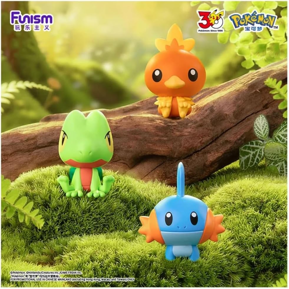 Funism - Pokémon: 30th Anniversary First Partners Series Figure Blind Box (Forhåndsbestilling) - Nordic Card Vault