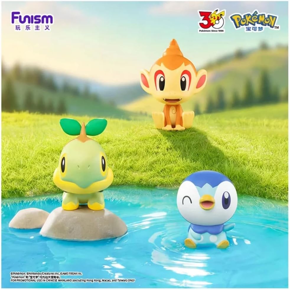 Funism - Pokémon: 30th Anniversary First Partners Series Figure Blind Box (Forhåndsbestilling) - Nordic Card Vault