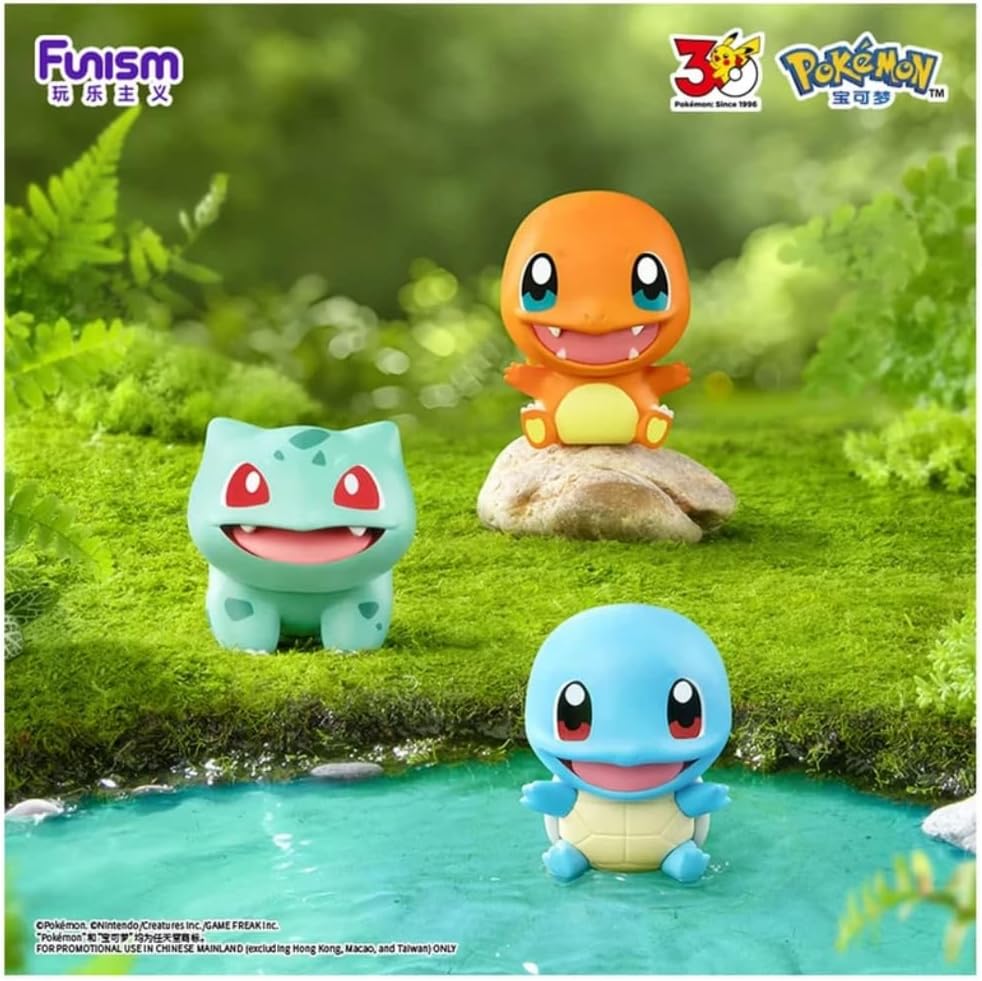 Funism - Pokémon: 30th Anniversary First Partners Series Figure Blind Box (Forhåndsbestilling) - Nordic Card Vault