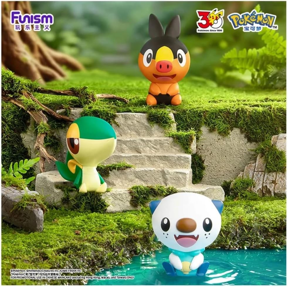 Funism - Pokémon: 30th Anniversary First Partners Series Figure Blind Box (Forhåndsbestilling) - Nordic Card Vault
