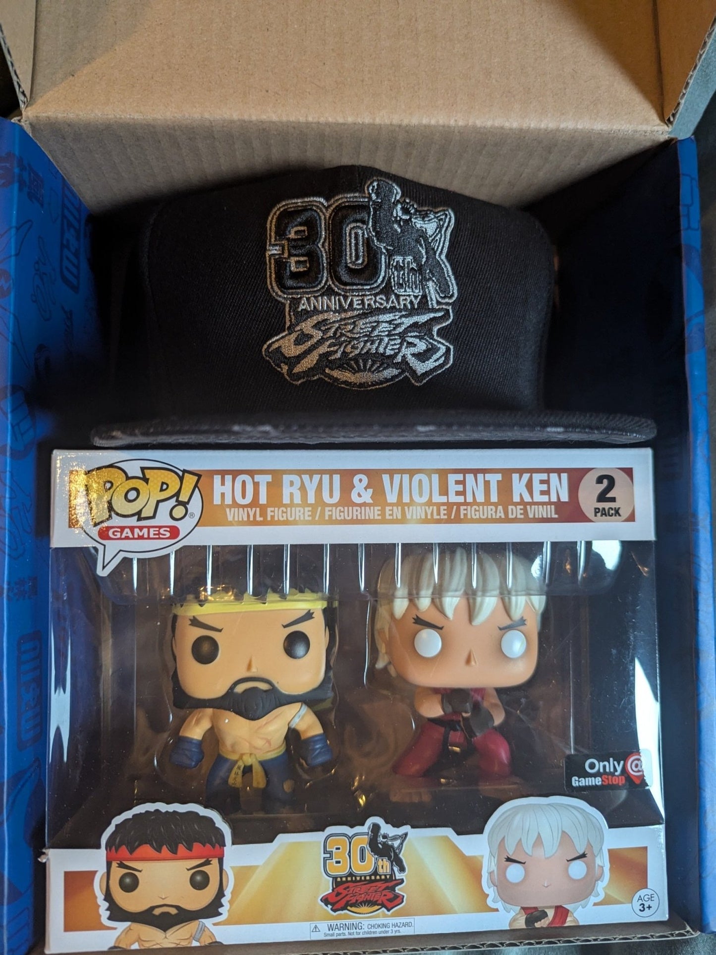 GameStop Exclusive 30th Anniversary Street Fighter Box Powered by Funko - Nordic Card Vault