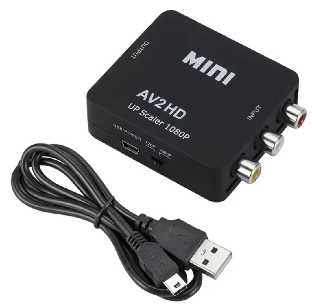 Mini AV til HDMI Omformer Adapter - Nordic Card Vault