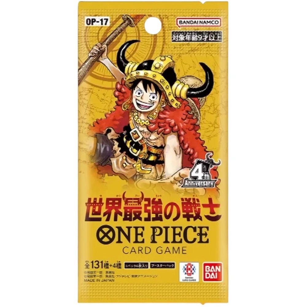 One Piece: OP-17 The World Strongest Warriors Booster Boks [Forhåndsbestilling] - Nordic Card Vault