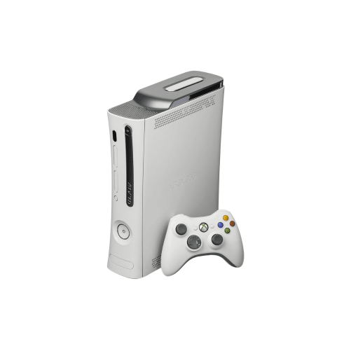 Original Hvit Xbox 360 Standard Konsoll 20 - 80 GB - Renovert - Nordic Card Vault