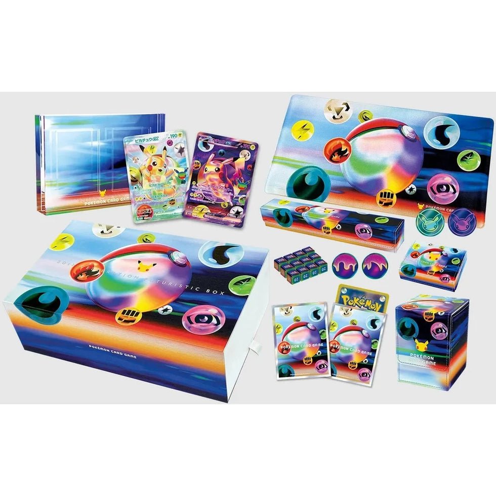 Pokemon 30th Celebration Futuristic Box - Japansk - Forhåndsbestilling - Nordic Card Vault