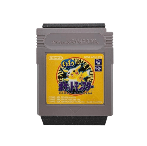 Pokémon Yellow Version – GameBoy Spill (Japansk) - Nordic Card Vault