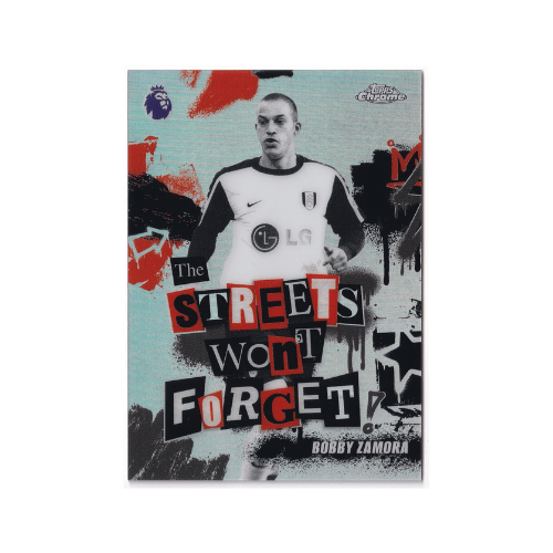 Topps Chrome PL 25/26 - Bobby Zamora - Streets Won't Forget - Nordic Card Vault