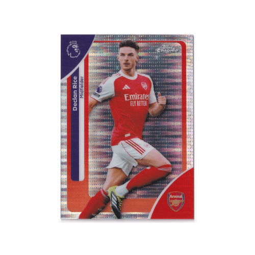 Topps Chrome PL 25/26 - Declan Rice [Pulsar Refractor] - Nordic Card Vault