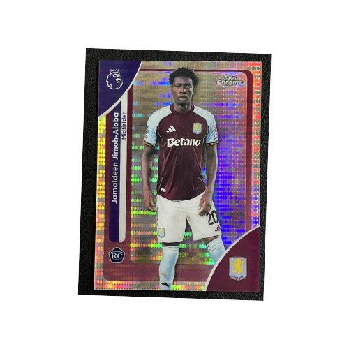 Topps Chrome PL 25/26 - Jamaldeen Jimoh - Aloba [Rookie Pulsar Refractor] - Nordic Card Vault