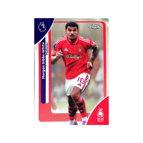 Topps Chrome PL 25/26 - Morgan Gibbs - White [Base] - Nordic Card Vault