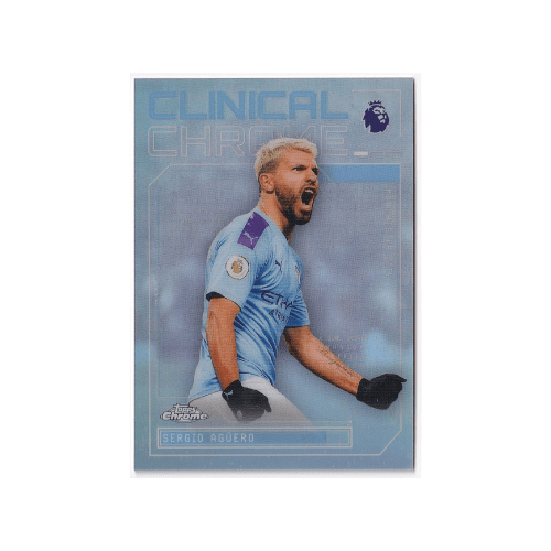 Topps Chrome PL 25/26 - Sergio Aguero - Clinical Chrome - Nordic Card Vault
