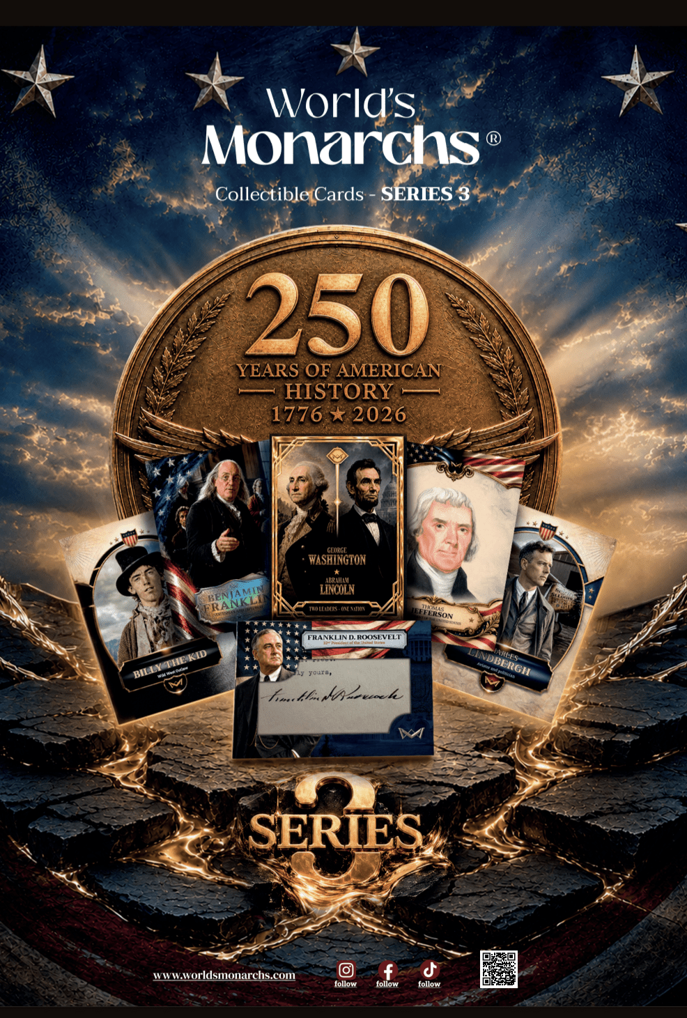 World Monarchs Series 2 Boks - Forhåndsbestilling - Nordic Card Vault